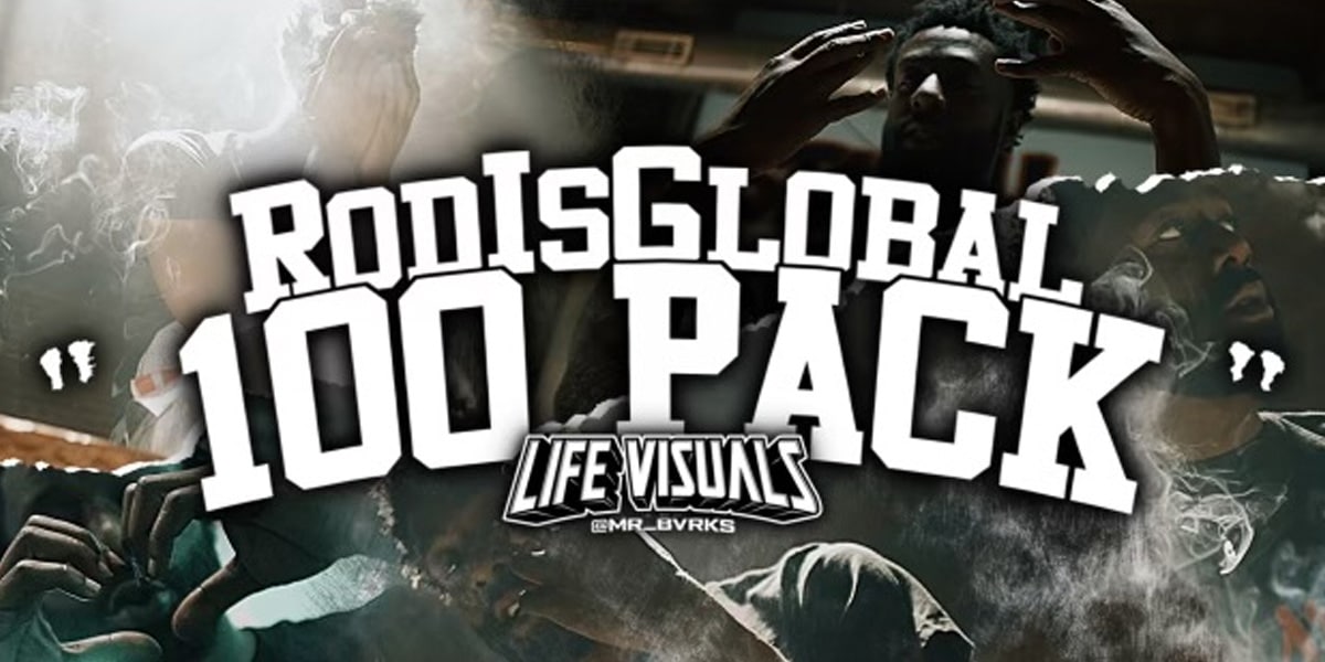 RodisGlobal: Igniting the Streets with "100 Pack" from "The Global Menace"