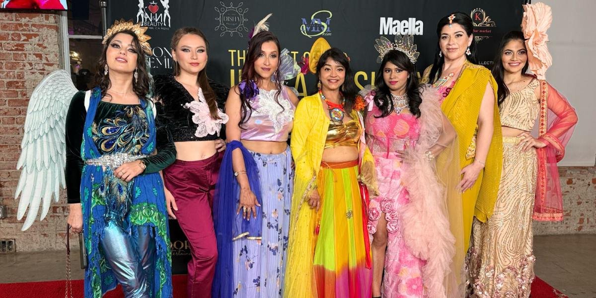 Dr. Nisha Sundaragopal Phoenix Rising Through Fashion at LAFW