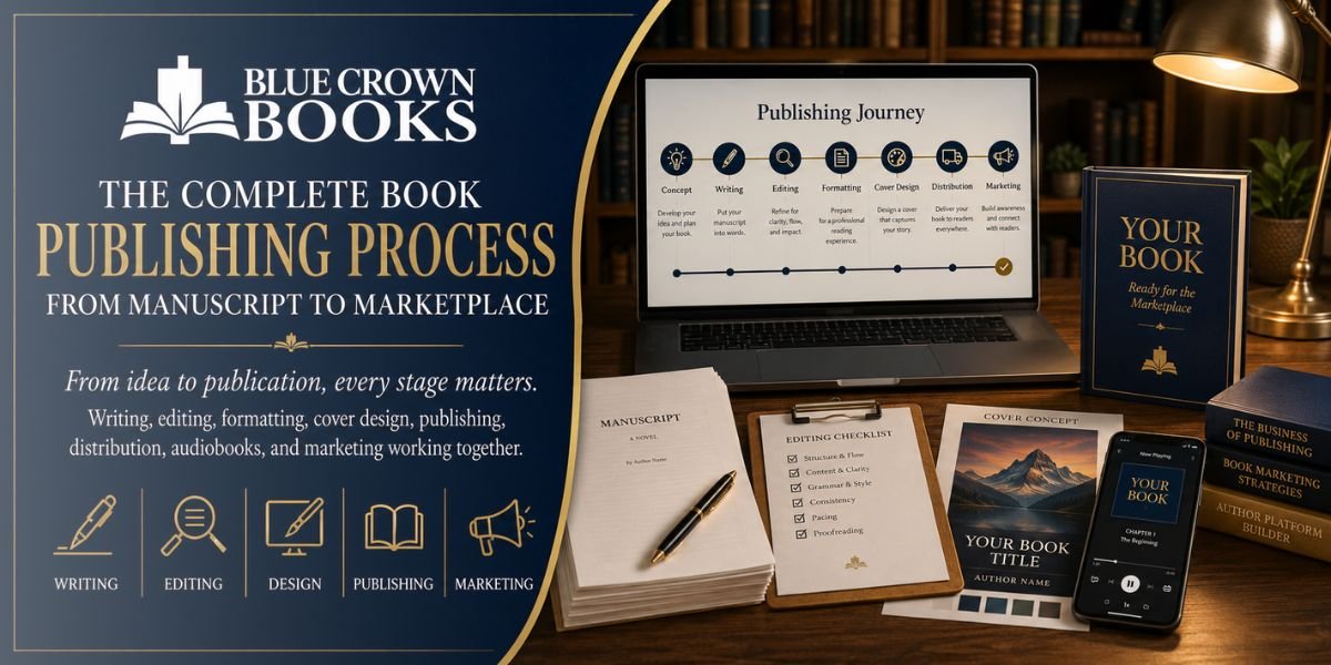 The Complete Book Publishing Process: From Manuscript to Marketplace