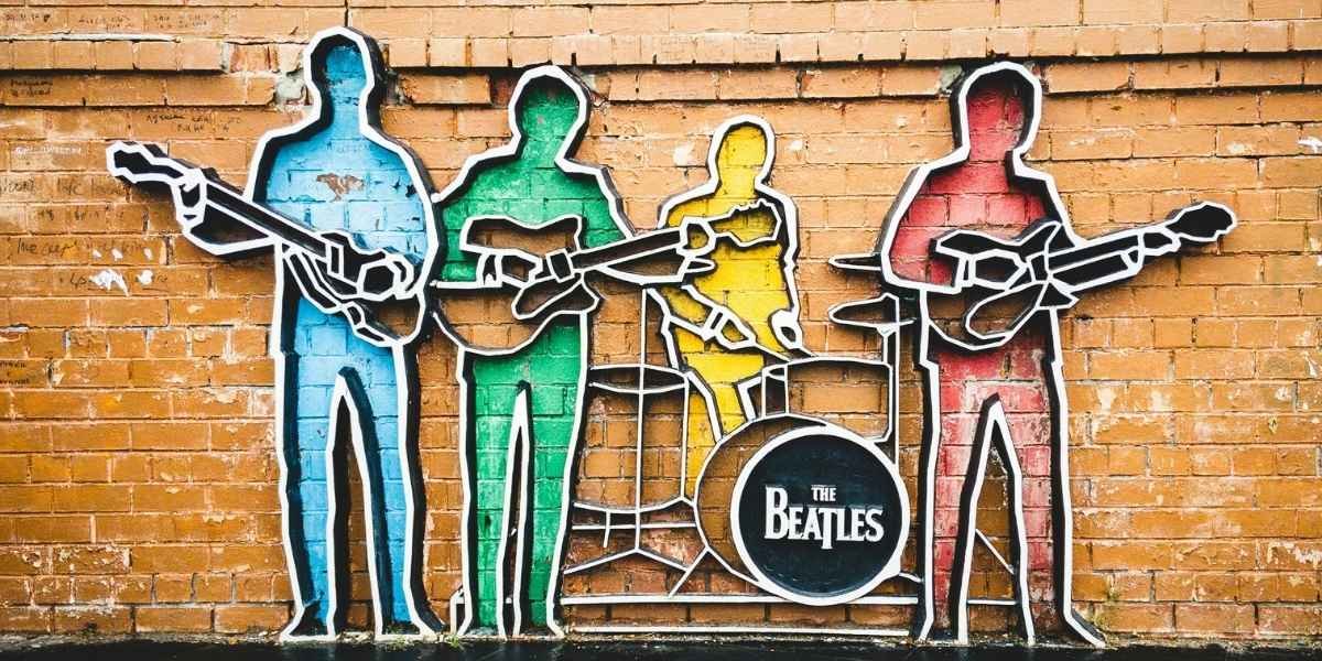 Beatles Biopic Cast Recreates Iconic Abbey Road Cover