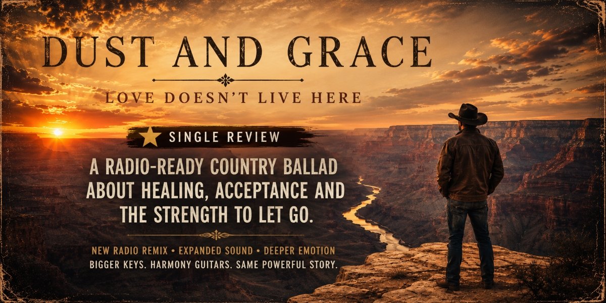 Dust and Grace Turn Heartbreak Into Radio-Ready Country on “Love Doesn’t Live Here” Remix