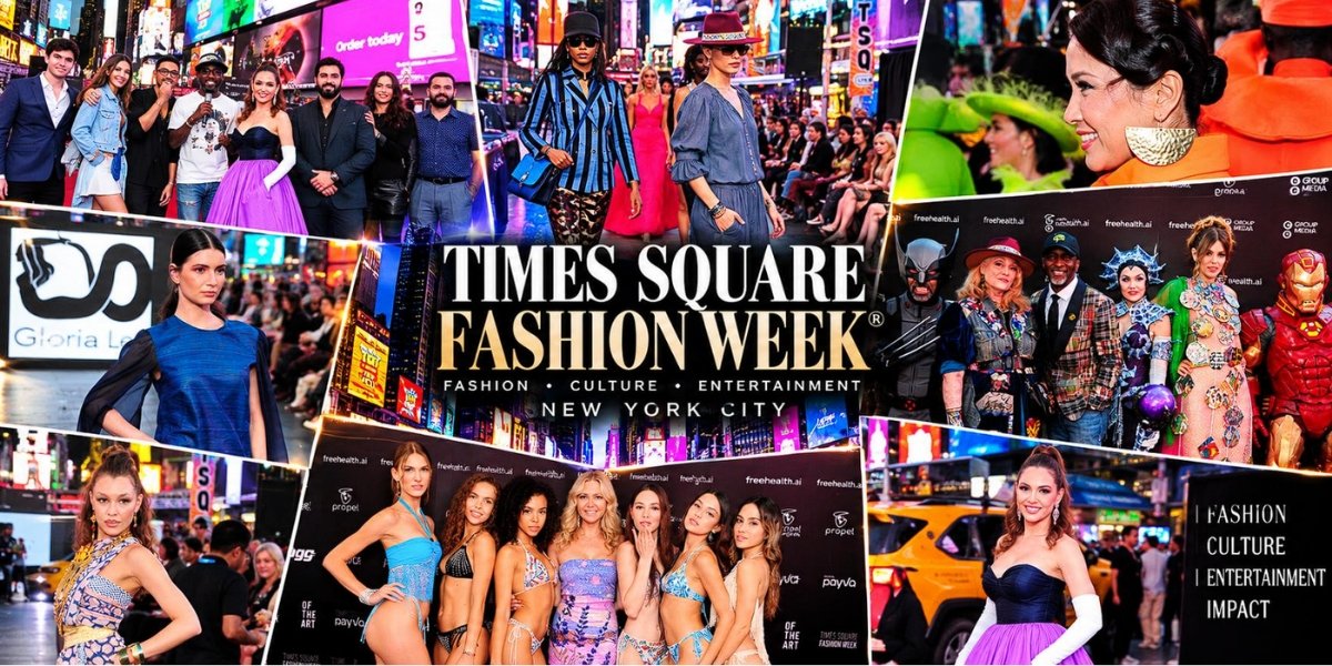 Fashion Meets Entertainment as Times Square Fashion Week® Takes Over New York City